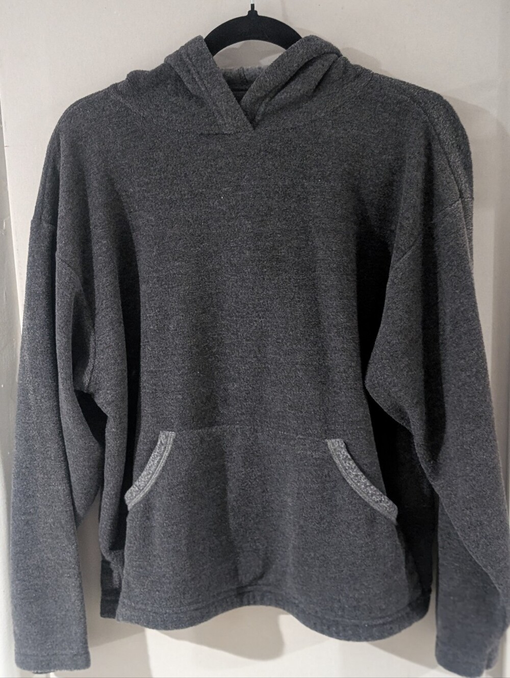 Charcoal Gray Pullover Hoodie